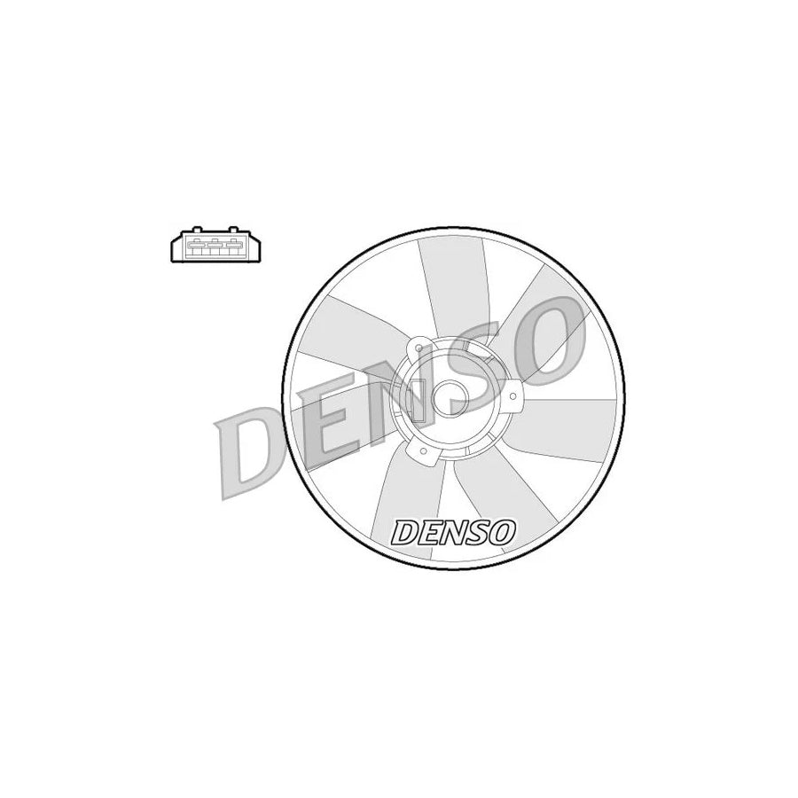 DENSO DER32013 Fan, Radiator