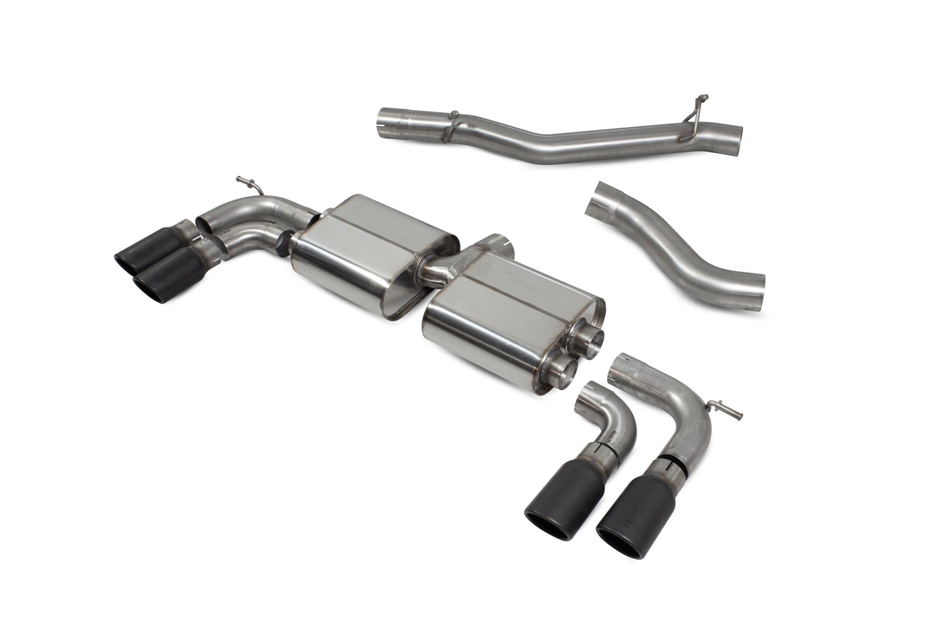 Scorpion SVWS055C VW Golf R MK7.5 Non-Res Cat/Gpf Back System | ML Performance UK UK
