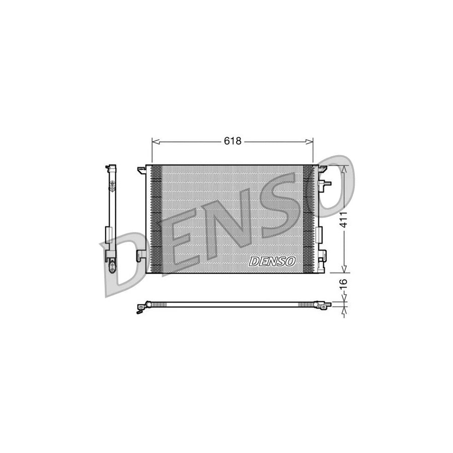 DENSO DCN20031 Air Conditioning Condenser