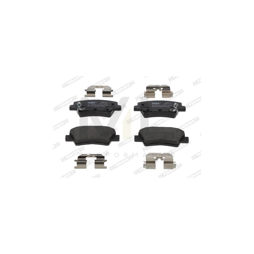 Ferodo FDB5041 Brake Pad Set With Acoustic Wear Warning, Without Accessories