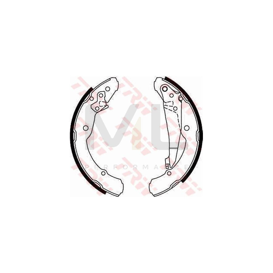 TRW GS8639 Brake Shoe Set