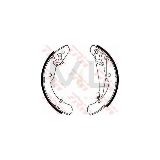 TRW GS8639 Brake Shoe Set