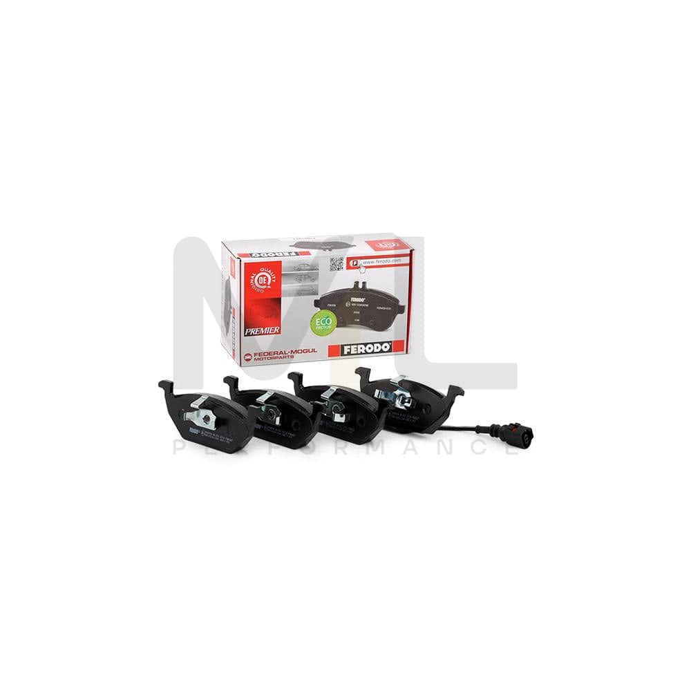 Ferodo FDB5027 Brake Pad Set Incl. Wear Warning Contact, With Piston Clip
