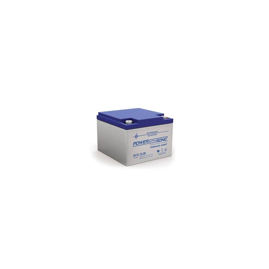 Power Sonic DCG12-26 Deep Cycle GEL Battery 26Ah