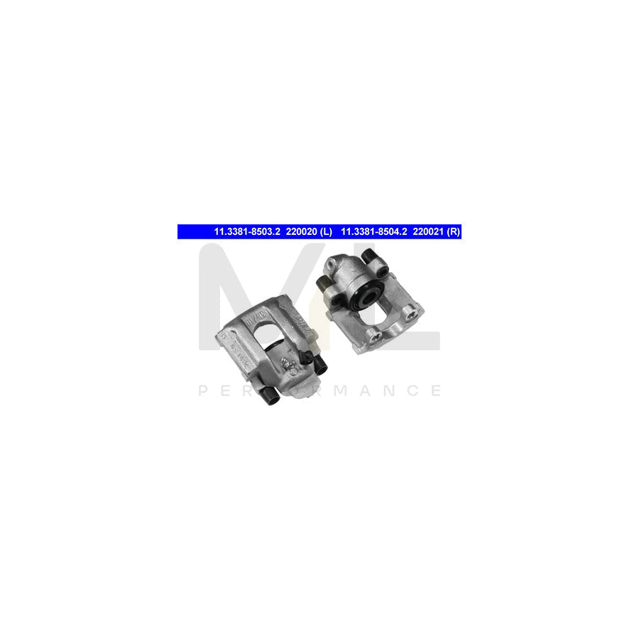 ATE 11.3381-8504.2 Brake Caliper without holder
