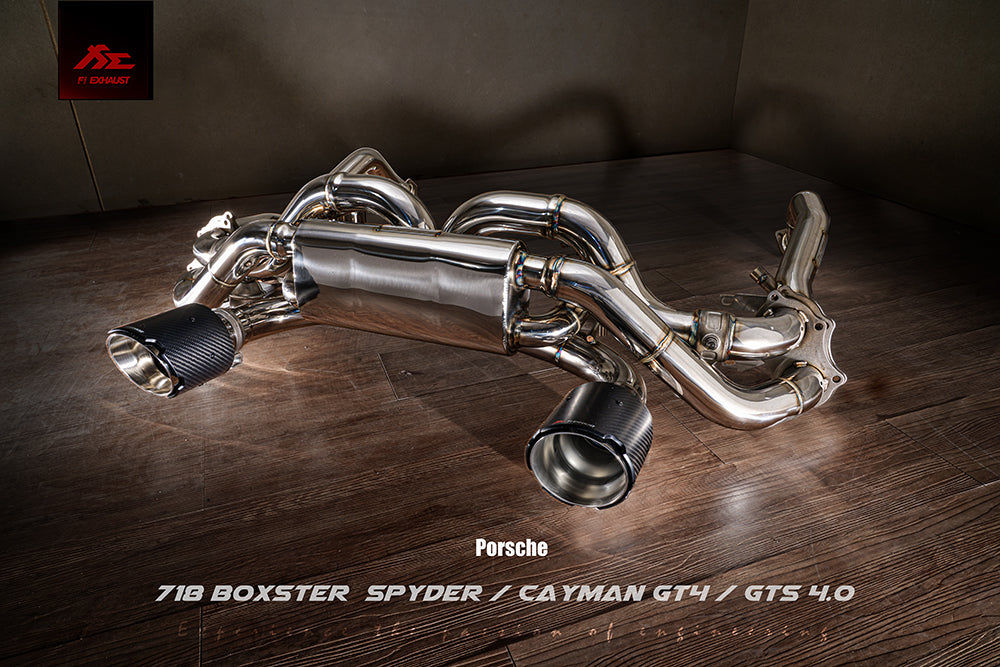 FI Exhaust Porsche 718 GT4/Spyder (OPF)  2020+
