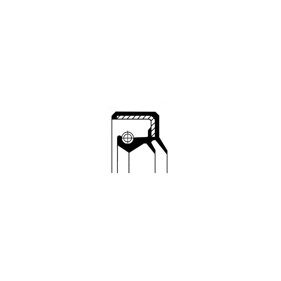 Corteco 49378761 Shaft Seal, Wheel Hub