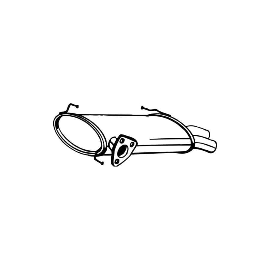 Bosal 135-131 Rear Silencer