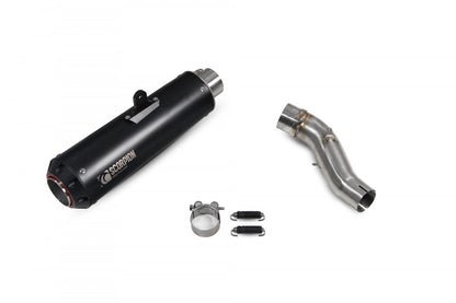 Scorpion PHA191BCER Honda CMX500 (Rebel) Red Power Slip-On - Black Ceramic Coated Sleeve | ML Performance UK UK
