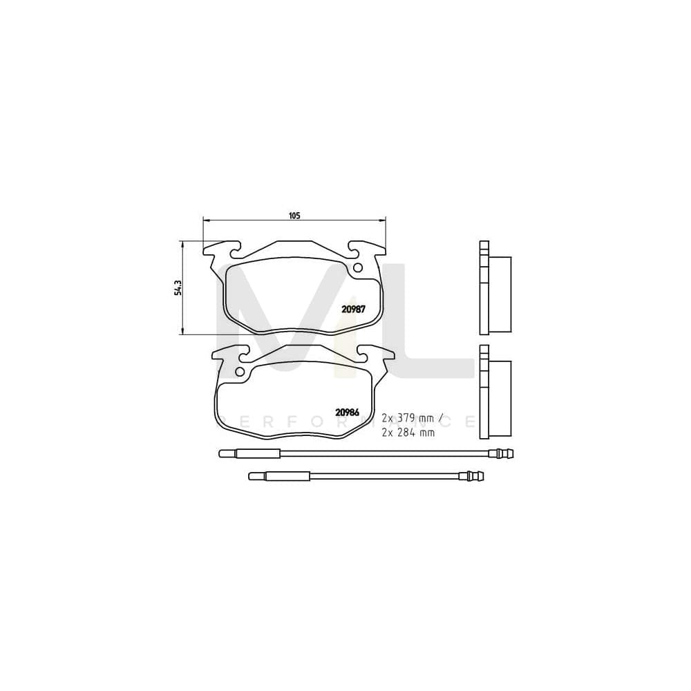 brembo-p-61-099-brake-pad-set