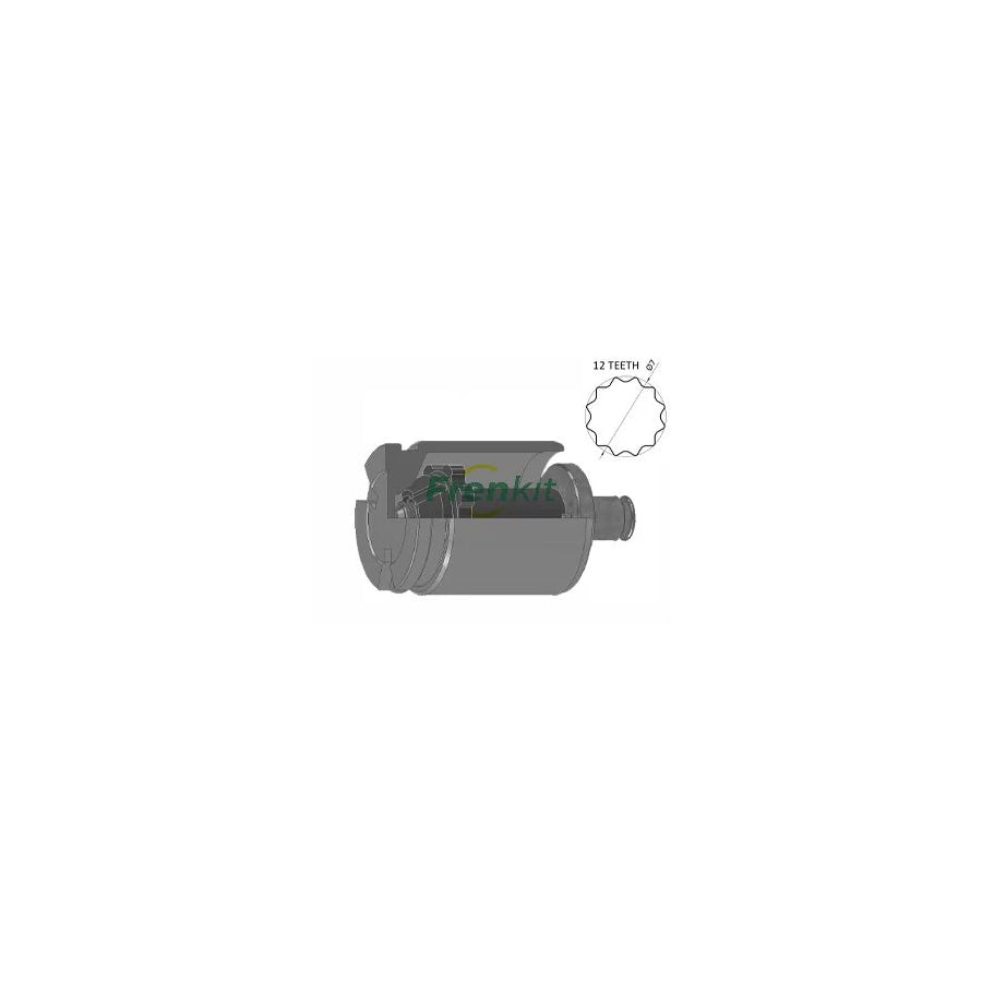Frenkit K415201S Piston, Brake Caliper