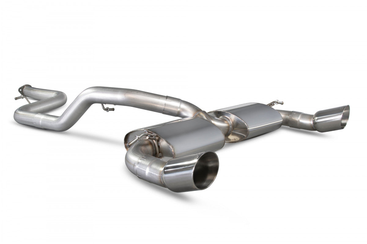 Scorpion SFD066 Ford Focus MK2 RS  Non-Resonated Cat-Back System  | ML Performance UK UK