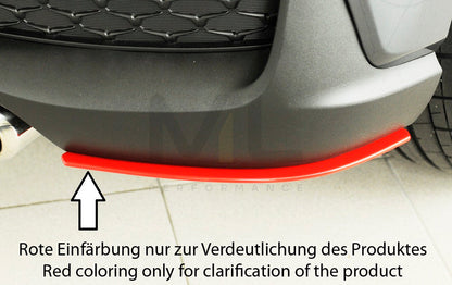 Rieger 00076003 Hyundai Rear Side Splitter (i30 N-Performance & i30 N) 1 | ML Performance UK Car Parts