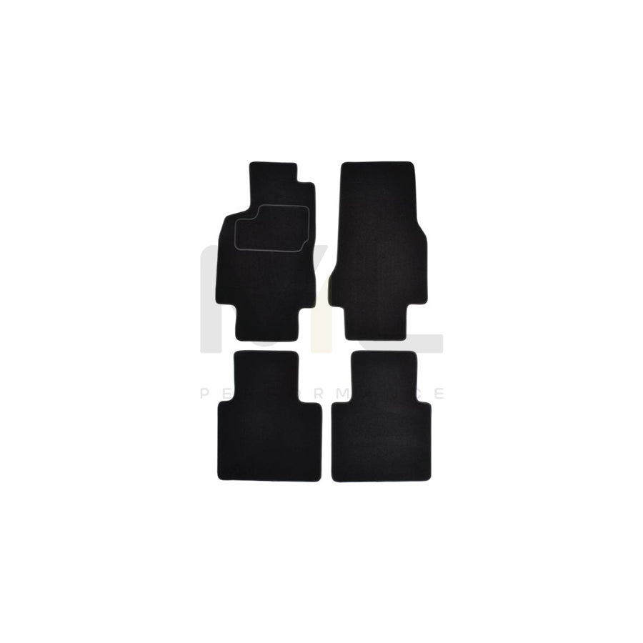 MAMMOOTH A041 MER50 PRM 01 Floor mat set suitable for MERCEDES-BENZ A-Class (W168) Textile, Front and Rear, Quantity: 4, Black
