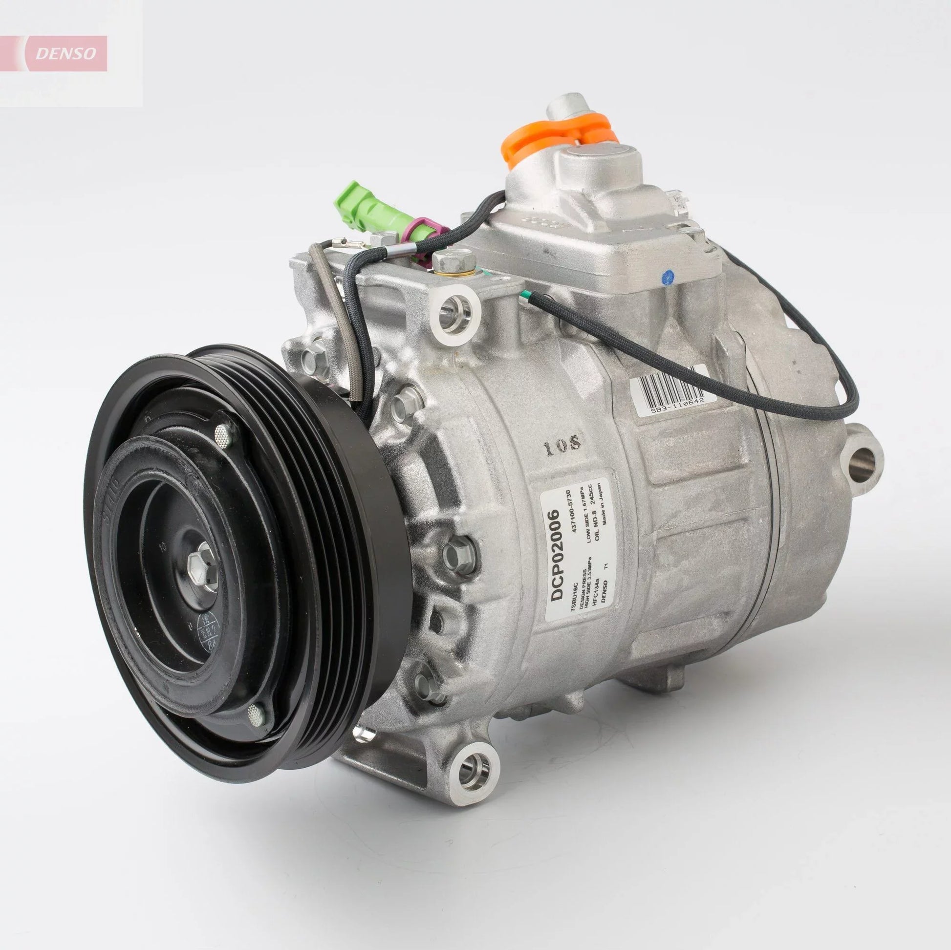 DENSO DCP02006 Compressor, Air Conditioning
