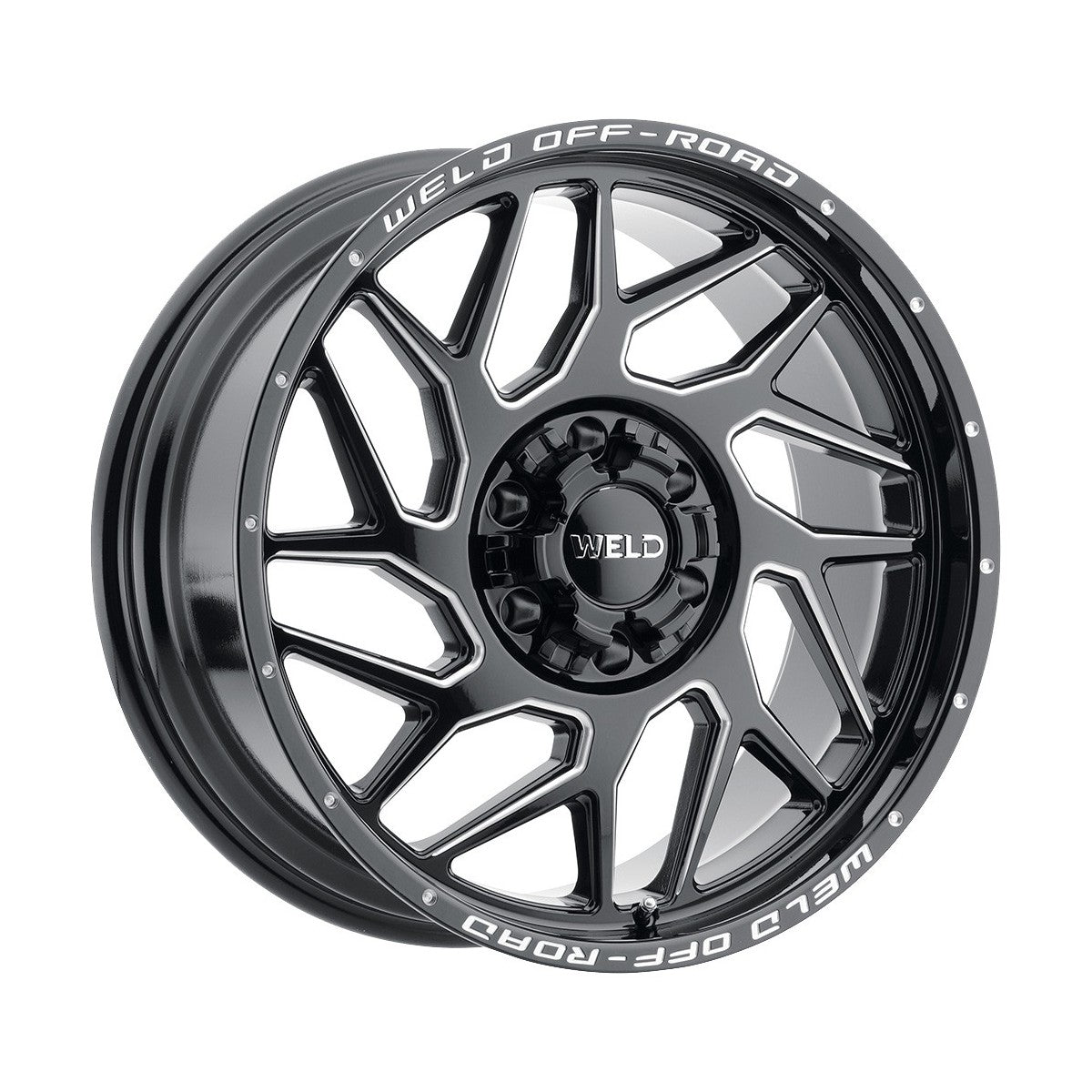 Weld W11709098500 Fulcrum W117 Wheel 20x9 6x135 ET0 BS5 Gloss Black MIL