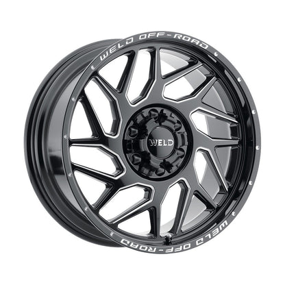 Weld W11709098500 Fulcrum W117 Wheel 20x9 6x135 ET0 BS5 Gloss Black MIL