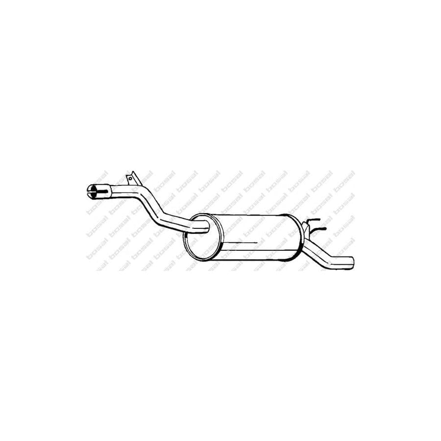 Bosal 135-491 Rear Silencer for Citroen Visa Hatchback