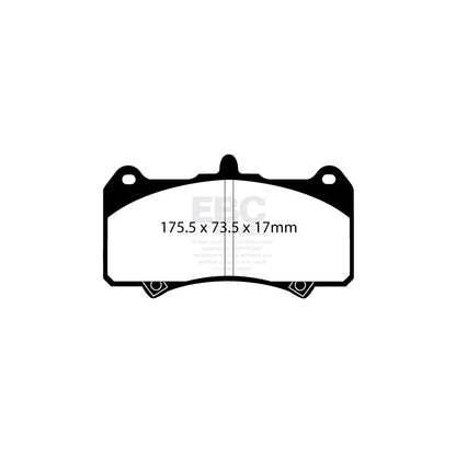 EBC DP5074NDX Bluestuff NDX Trackday and Race Brake Pads 2 | ML Performance UK Car Parts