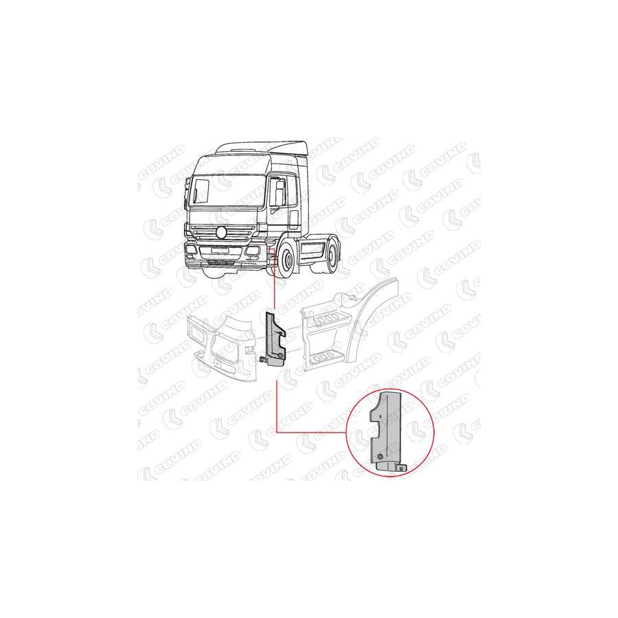 Covind 943/ 99 Cover, Bumper