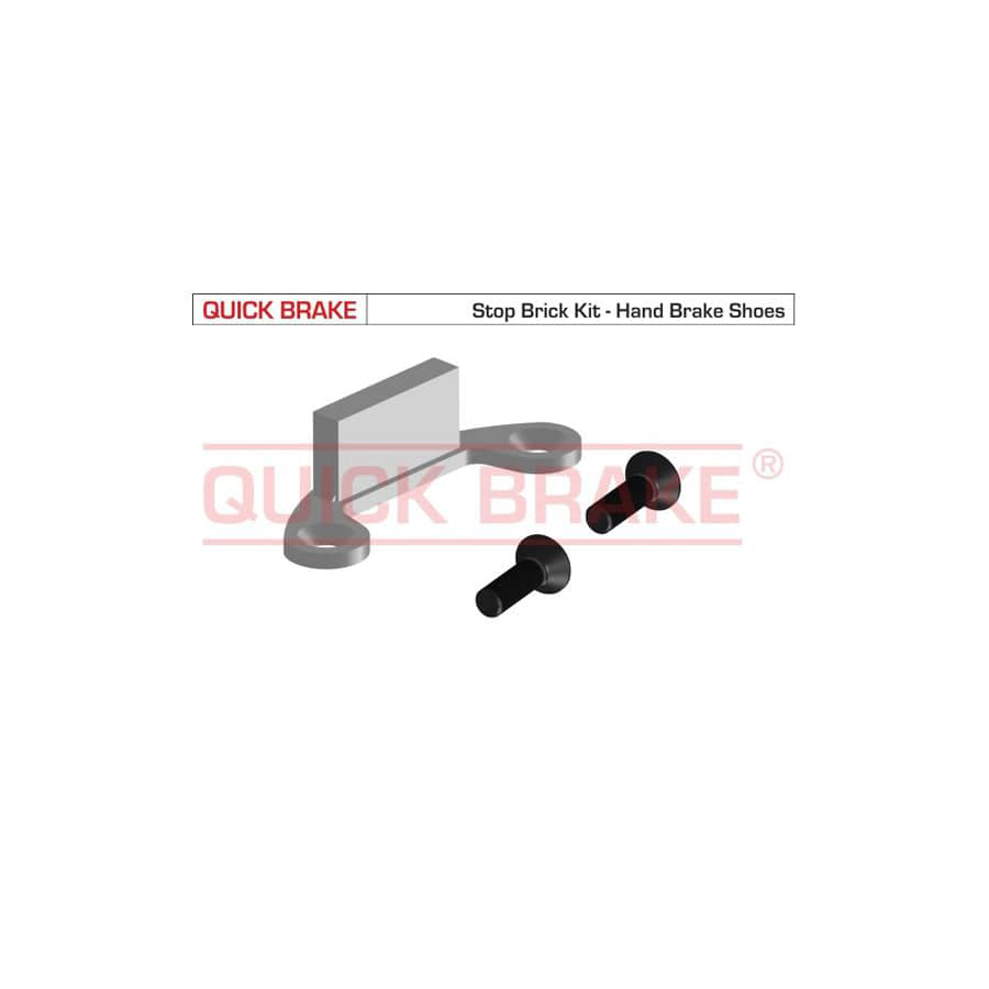 KAWE 105-0481 Brake Shoe Fitting Kit