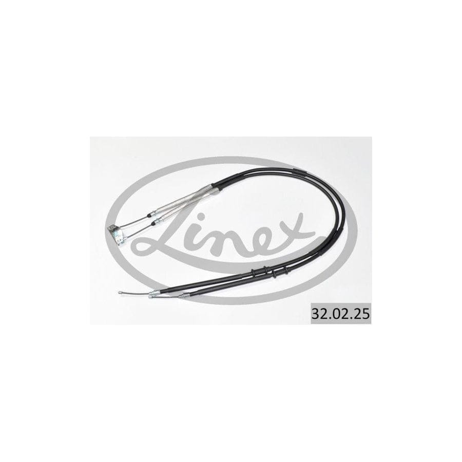 Linex 32.02.25 Cable, Service Brake for Opel Corsa D Hatchback (S07)