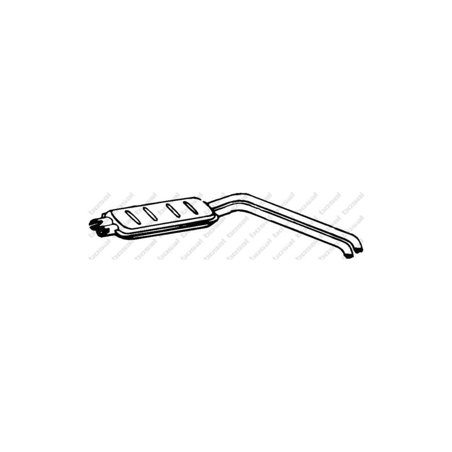Bosal 135-368 Rear Silencer for Citroen DS Saloon