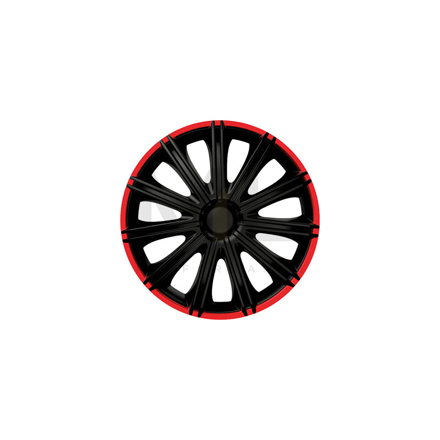 Gorecki Nero, 4 Racing 2211185 Wheel trims 15 Inch Red/Black