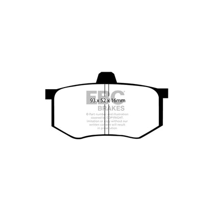 EBC PDKF1774 Seat Fura Ultimax Front Brake Pad & Plain Disc Kit 2 | ML Performance UK Car Parts