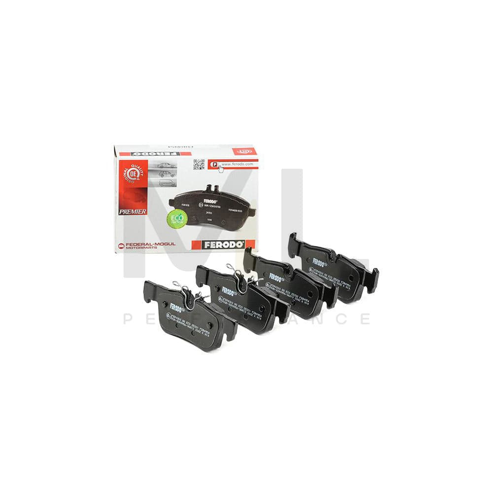 Ferodo FDB4954 Brake Pad Set Prepared for Wear Indicator, Without Accessories