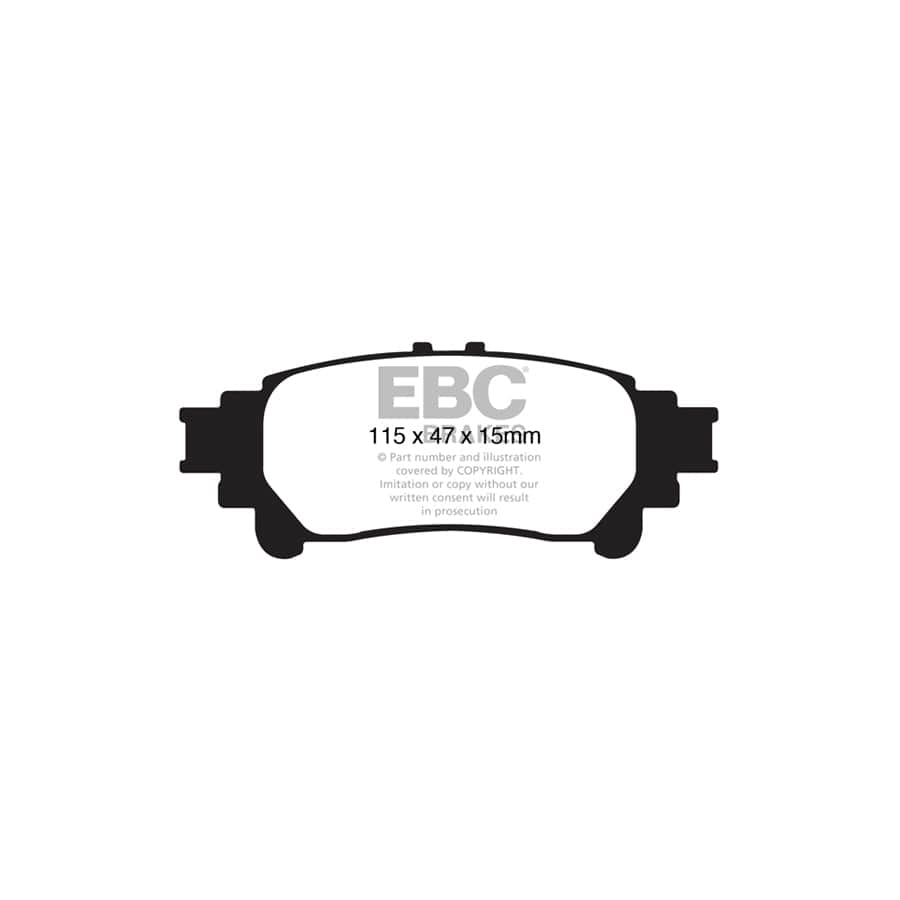 EBC PD40K1089 Lexus RX450h Ultimax Pad & Plain Disc Kit 3 | ML Performance UK Car Parts
