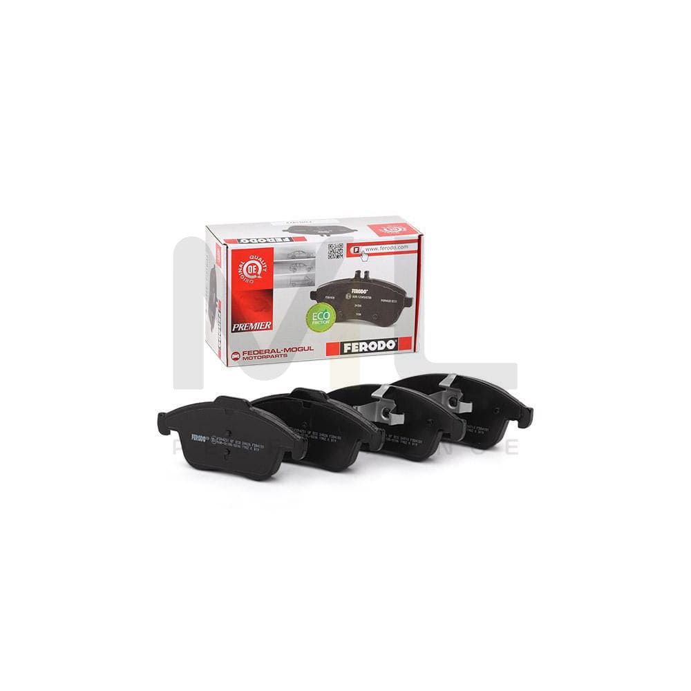Ferodo Premier Eco Friction FDB4181 Brake Pad Set Not Prepared for Wear Indicator, With Piston Clip, Without Accessories