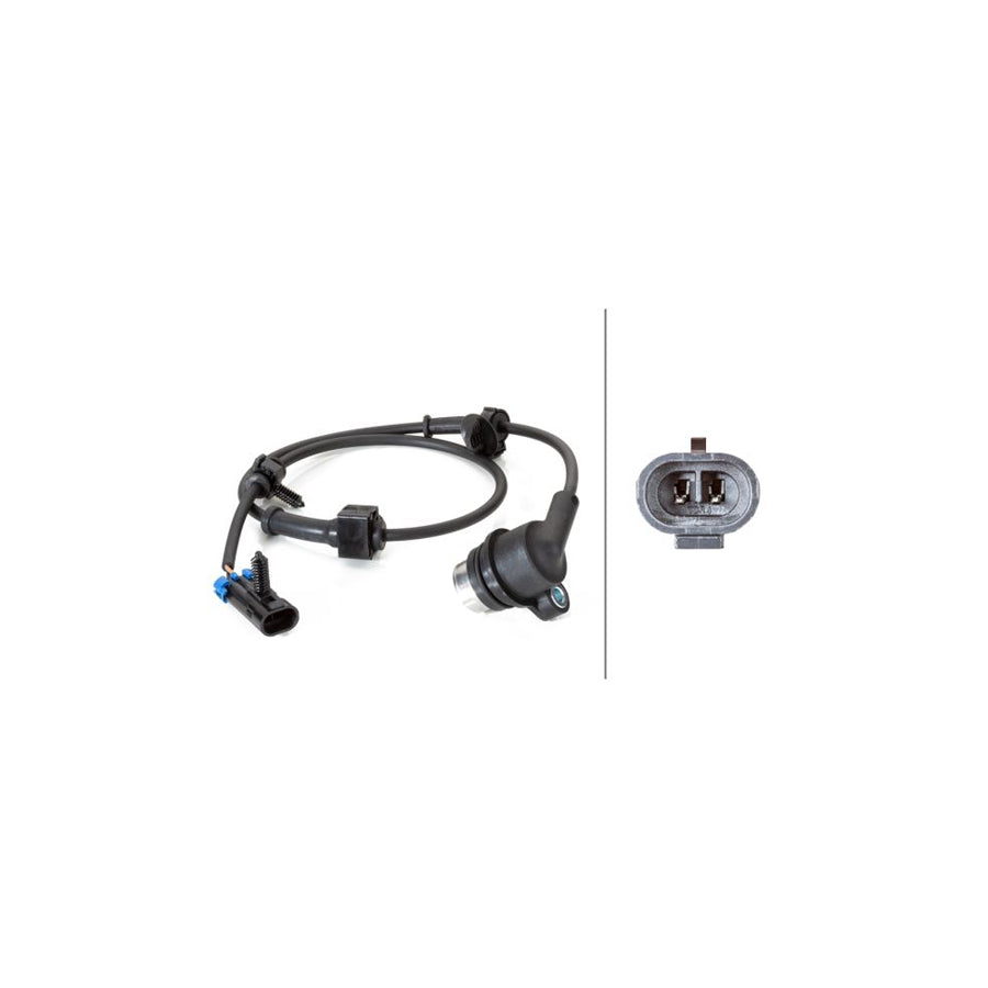 Hella 6PU 230 040-311 Abs Sensor