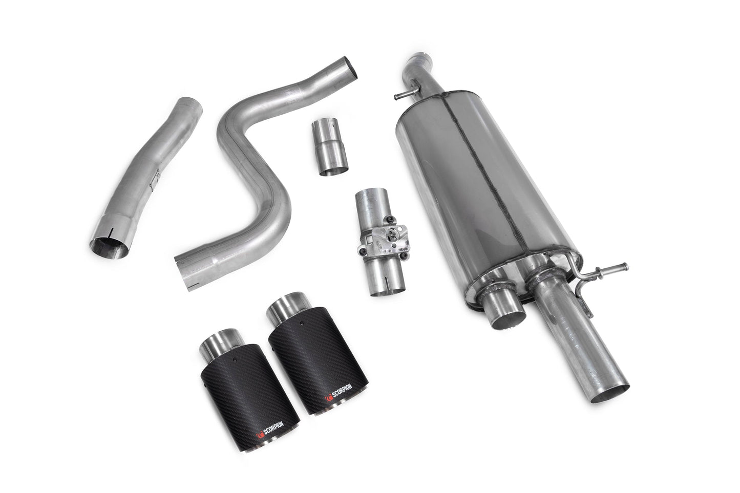 Scorpion SFDS092CF Ford Puma ST Gpf-Back System With Electronic Valve | ML Performance UK UK