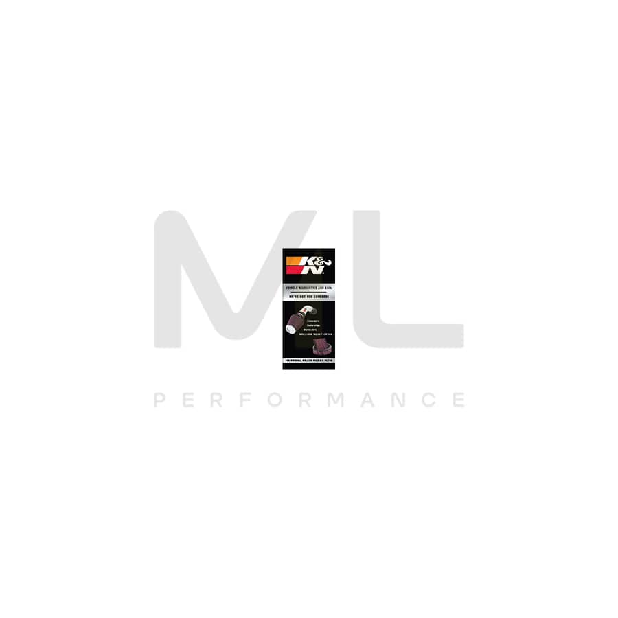 K&N 89-11835-1 Tri-Fold Mini; Warranty Brochure; 8.5 Inch X 3-5/8 Inch