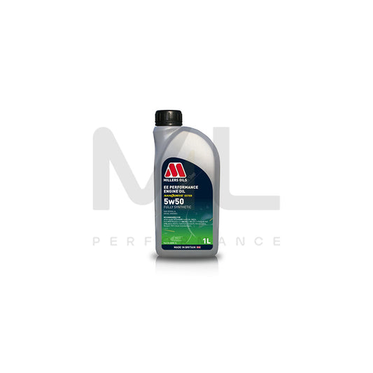 Millers Oils EE Performance 5w-50 Fully Synthetic Engine Oil 1l | Engine Oil | ML Car Parts UK | ML Performance