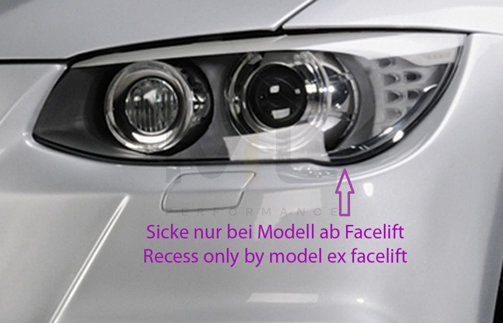 Rieger 00053453 BMW 3 Series E92 E93 Front Bumper 4 | ML Performance UK Car Parts