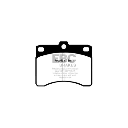 EBC DP685 Daihatsu Perodua Piaggio Ultimax Front Brake Pads (Inc. Domino, Hi-Jet, Nippa, Porter) 2 | ML Performance UK Car Parts