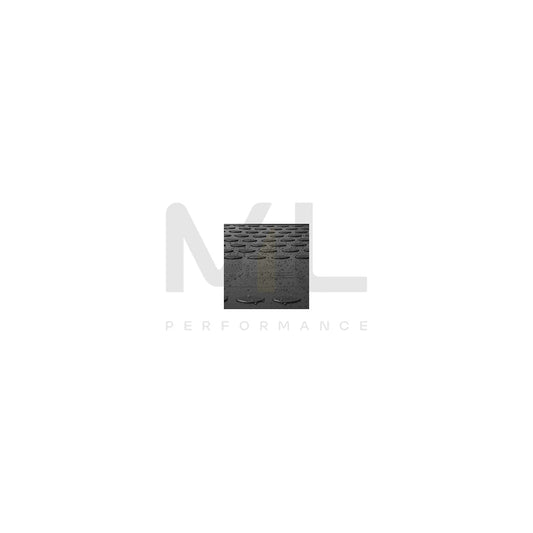 RIDEX Tailored 215A0707 Floor mat set for SKODA FABIA Elastomer, Front and Rear, Quantity: 4, Black