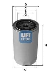 UFI 23.483.00 Oil Filter