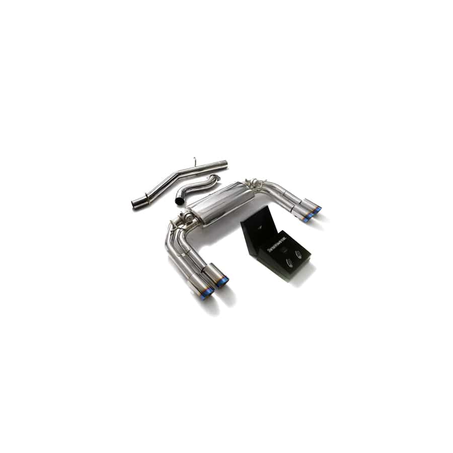 Armytrix AUVS5-QS11B Valvetronic Exhaust System Audi S3 8V 2.0 2013-2021 with Quad Blue Coated 3.5"