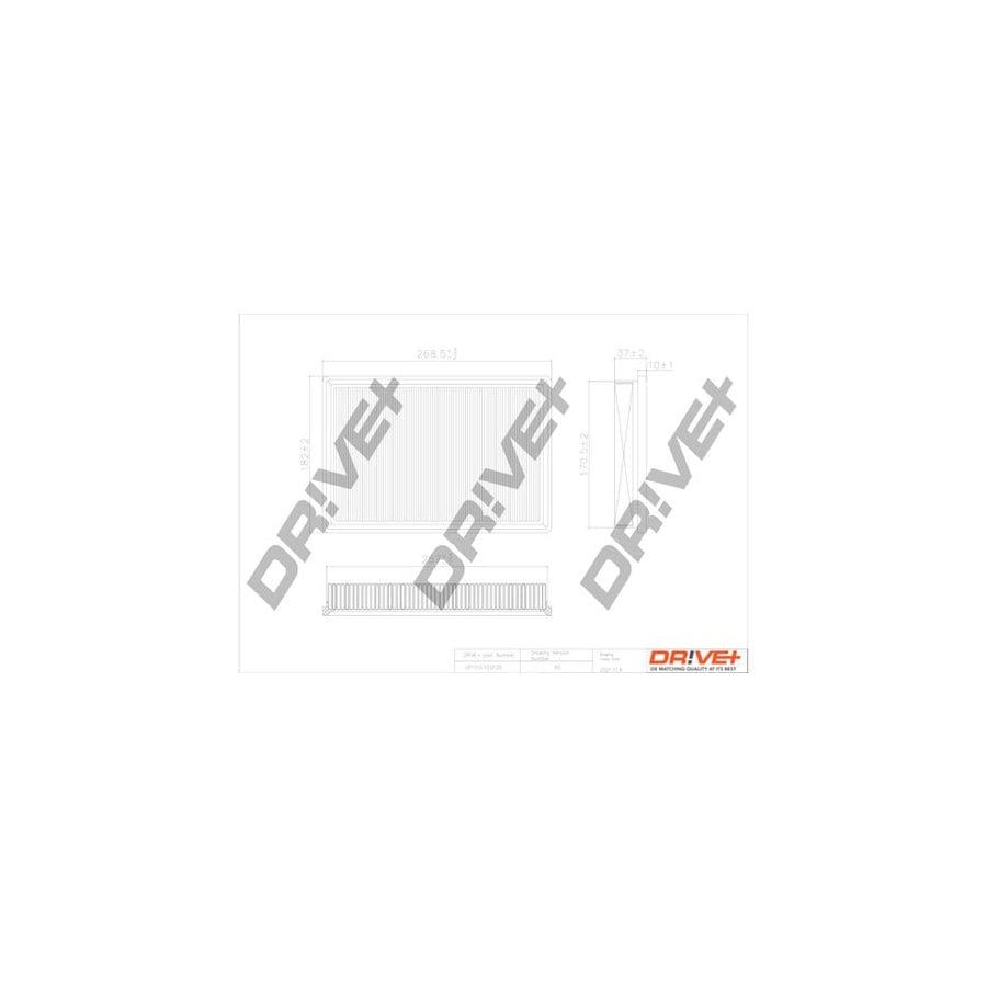 Dr!Ve+ Dp1110.10.0135 Air Filter