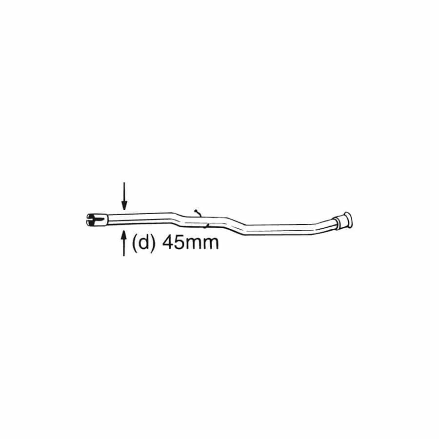 Bosal 889-175 Repair Pipe, Catalytic Converter