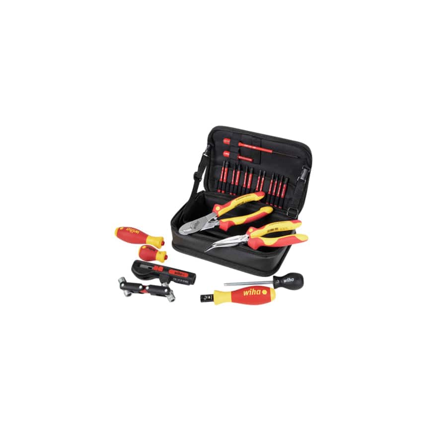 Wiha WHA45289 Wall Box Installation Tool Set, 22 Piece