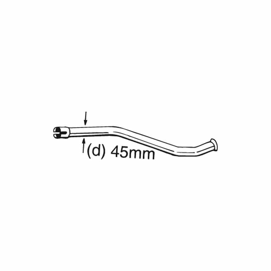 Bosal 889-150 Repair Pipe, Catalytic Converter for Citroen Ax