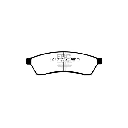 EBC DP1751 Chevrolet Epica Ultimax Rear Brake Pads 2 | ML Performance UK Car Parts