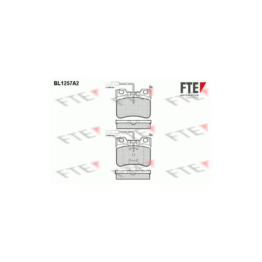 FTE 9010080 Brake Pad Set