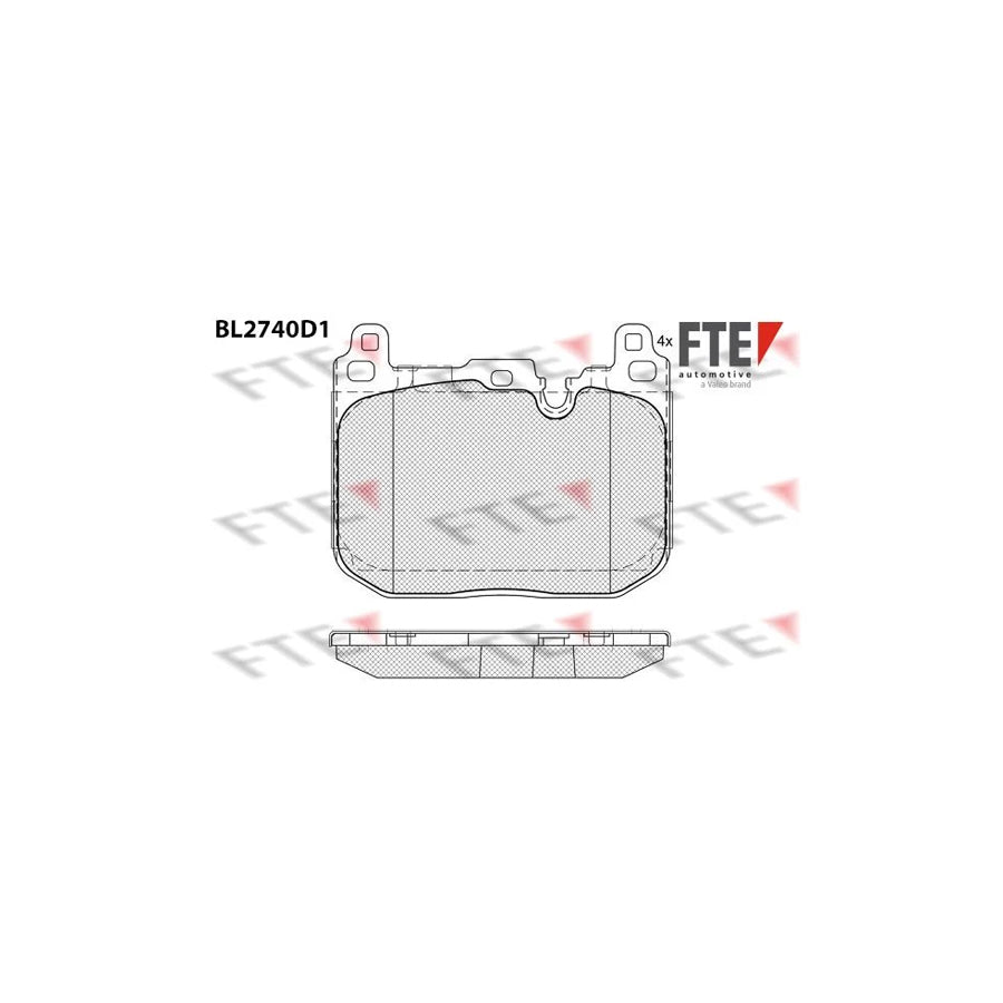 FTE 9011093 Brake Pad Set