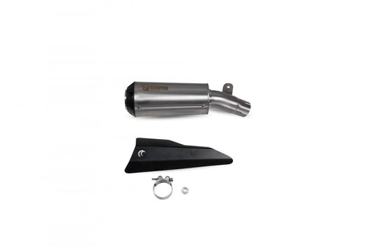 Scorpion PSI125SEO Suzuki GSX-S 1000 Katana Red Power Slip-On - Brushed Stainless Steel Sleeve | ML Performance UK UK