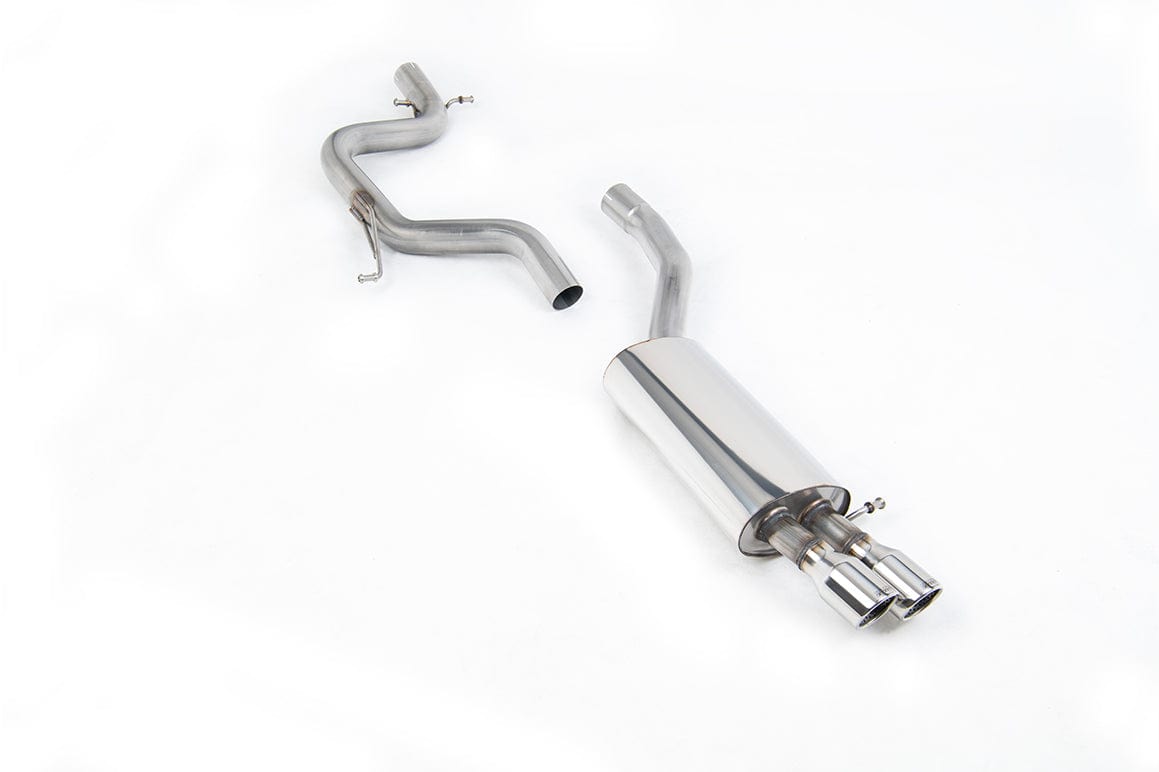 MillTek SSXVW161 Volkswagen Jetta Non-Resonated Cat-Back